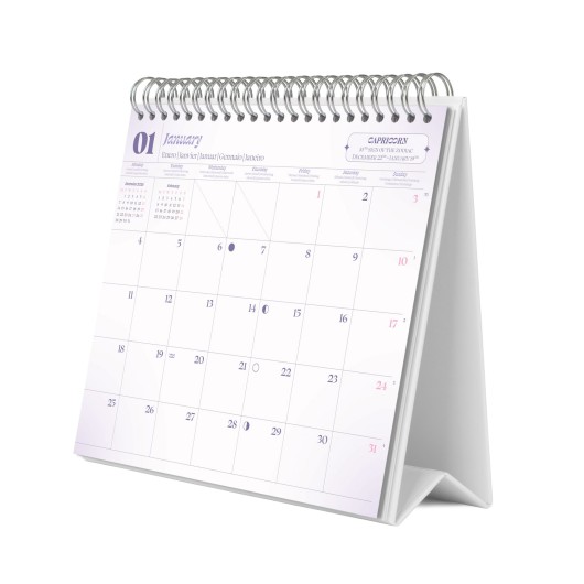 CALENDRIER DE BUREAU 2027 ASTRAL