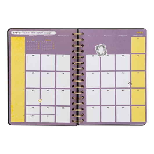 AGENDA ANNUEL 2027 AGENDA SEMAINIER A5 FRIENDS