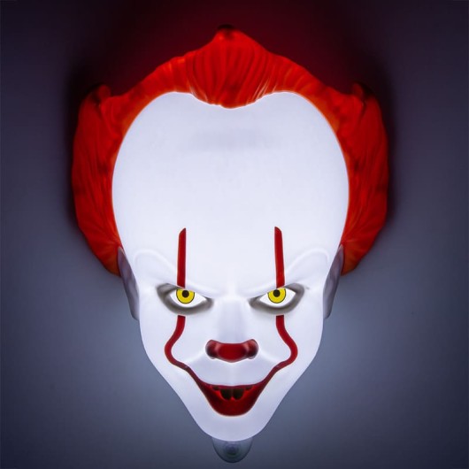 LAMPE A DETECTION DE MOUVEMENTS MASQUE PENNYWISE
