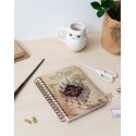 CUADERNO TAPA FORRADA A5 HARRY POTTER THE MARAUDER'S MAP