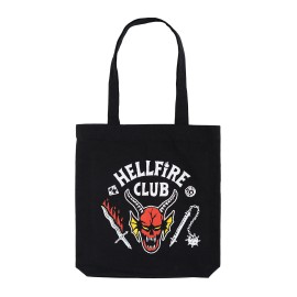 BOLSO DE TELA STRANGER THINGS HELLFIRE CLUB