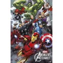 POSTER MARVEL LOS VENGADORES UNIDOS