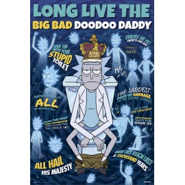 POSTER RICK Y MORTY DOODOO DADDY