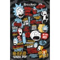 POSTER RICK AND MORTY QUOTES