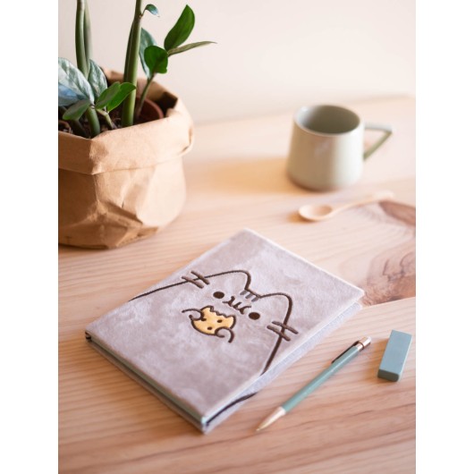 CUADERNO TAPA FELPA A5 PUSHEEN FOODIE COLLECTION