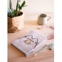 CUADERNO TAPA FELPA A5 PUSHEEN FOODIE COLLECTION