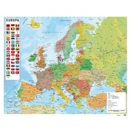 MINI POSTER MAPA DE EUROPA