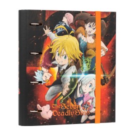 CARPETA 4 ANILLAS PREMIUM THE SEVEN DEADLY SINS