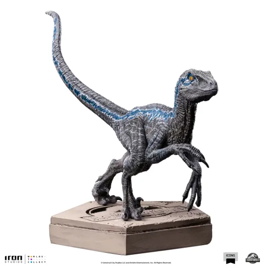 FIGURA ICONS JURASSIC WORLD VELOCIRAPTOR BLUE