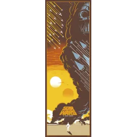 POSTER PUERTA STAR WARS EPISODIO IV