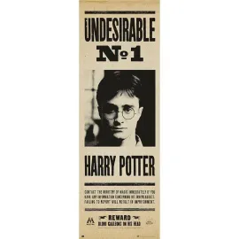 POSTER PUERTA HARRY POTTER UNDESIRABLE N§1