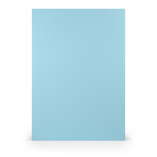 TARJETA A4 PAPERADO 5 UNIDADES AZUL AGUA