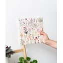 ALBUM FOTO 200 BOLSILLOS 10X15CM BOTANICAL WILD FLOWERS KOKONOTE