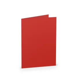 TARJETA A6 DOBLE COLORETTI 5 UNIDADES ROJO 2