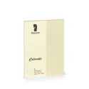 TARJETA A6 DOBLE COLORETTI 5 UNIDADES PERGAMINO CREMA