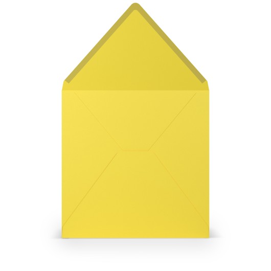 SOBRE CUADRADO GRANDE COLORETTI 5 UNIDADES AMARILLO