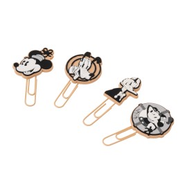 SET DE CLIPS CON TOPPER DISNEY MICKEY 100 ANIVERSARIO 2