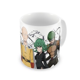 TAZA ONE PUNCH MAN HEROES