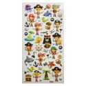 PEGATINAS TWEENY FOAMY PIRATAS