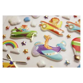 PEGATINAS TWEENY FOAMY AVIACION