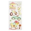 PEGATINAS SCENY SCRAP & DECO CARRUSEL RELIEVE