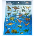 PEGATINAS CLASSY DINOSAURIOS BRILLO EN LA OSCURIDAD