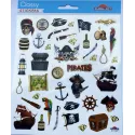 PEGATINAS CLASSY PIRATAS GLITTER