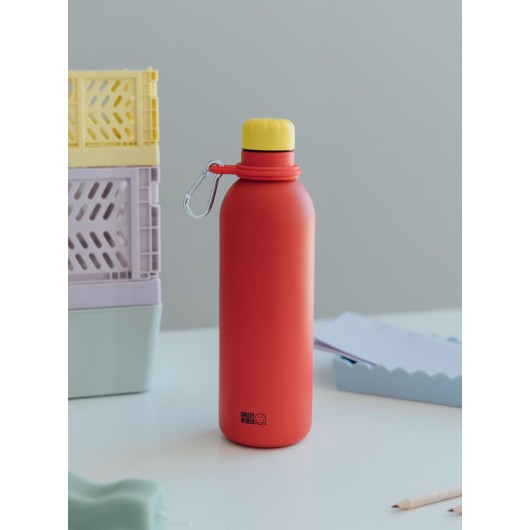 BOTELLA METALICA HOT&COLD 500ML SMILEY QUIRKY COMICS