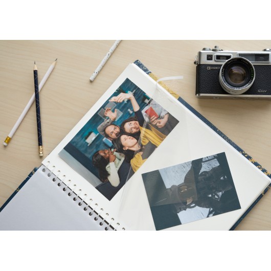 ALBUM FOTO 24X32 CM 30 PAGINAS AUTOADHESIVAS GLITTERS