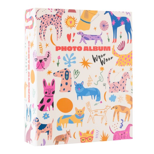 ALBUM FOTO 304 BOLSILLOS 13X20 CM CUTE DOGS