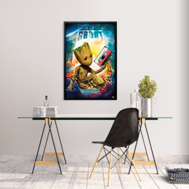 POSTER MARVEL GUARDIANES DE LA GALAXIA 2 GROOT 2