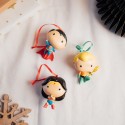 SET DE 3 ADORNOS DE NAVIDAD DC COMICS-SUPERMAN, WONDER WOMAN Y AQUAMAN