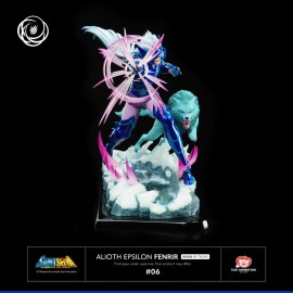 STATUETTA DA COLLEZIONE IKIGAI I CAVALIERI DELLO ZODIACO ELIOTH EPSILON FENRIR