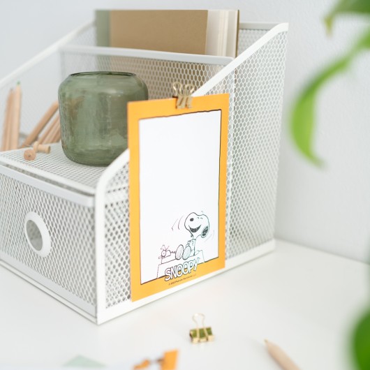 BLOCK NOTES ADESIVO SNOOPY LAZY DAYS