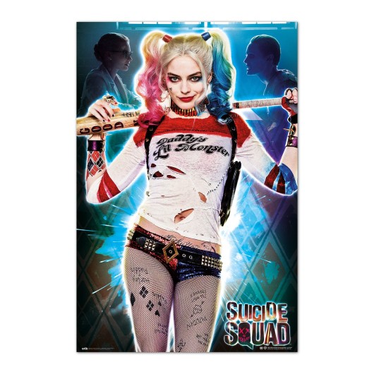 POSTER SUICIDE SQUAD HARLEY QUINN DADDYS LIL MONSTER