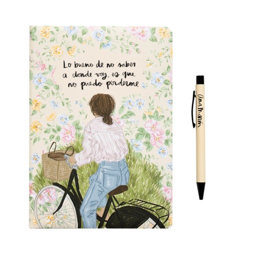 SET QUADERNO PREMIUM A5 CON PENNA ANA MARIN