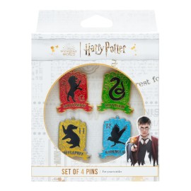 SET DI 4 SPILLETTE HARRY POTTER - CASATE DI HOGWARTS 2