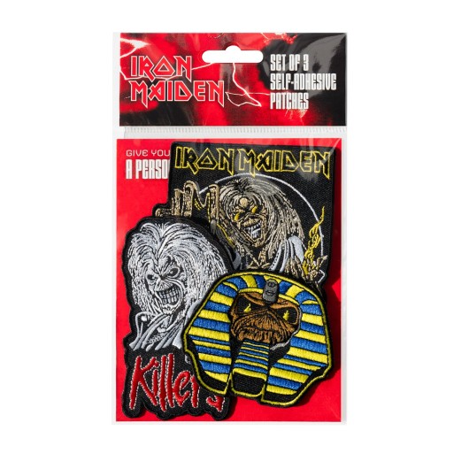 SET DI 3 TOPPE IRON MAIDEN