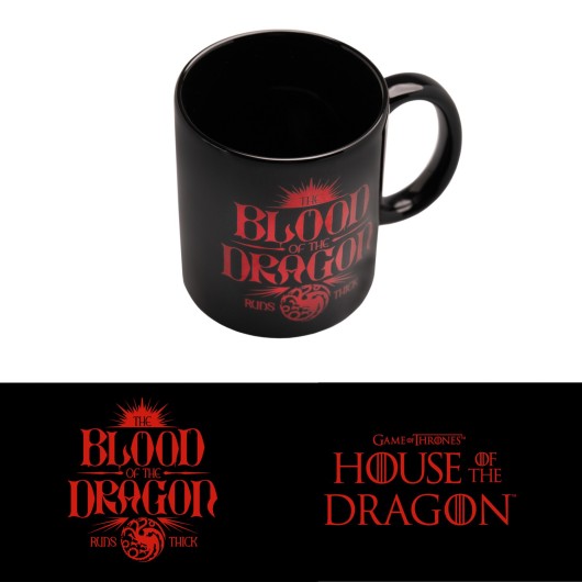 TAZZA IL TRONO DI SPADE HOUSE OF THE DRAGON