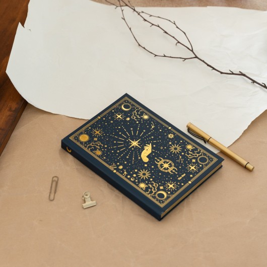 SET QUADERNO PREMIUM A5 CON PENNA ASTRALE