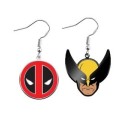 SET DI 2 PENDENTI MARVEL DEADPOOL E WOLVERINE