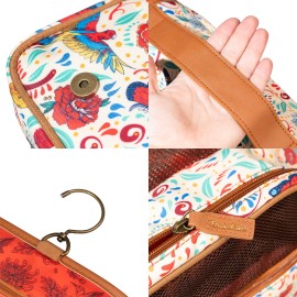BEAUTY CASE CON GANCIO DA VIAGGIO FRIDA KAHLO VIVA LA VIDA 2