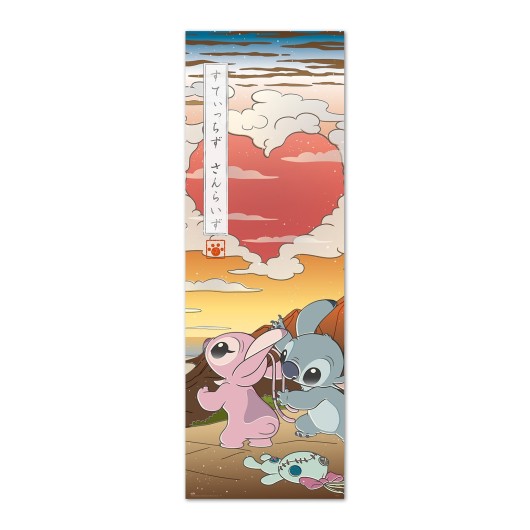 POSTER PORTA STITCH JAPAN