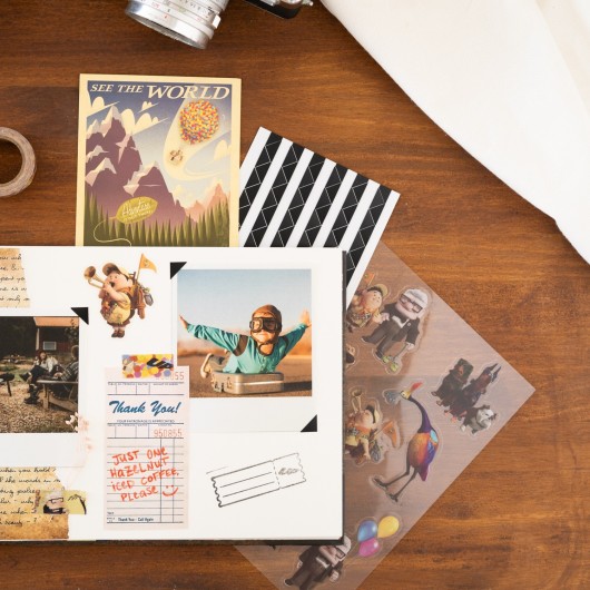 SET SCRAPBOOK DISNEY PIXAR UP MY ADVENTURE BOOK