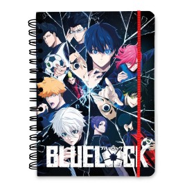 QUADERNO COPERTINA RIGIDA A5 BLUE LOCK