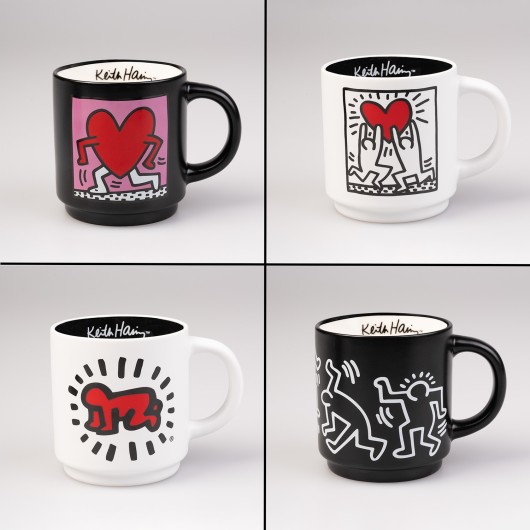 SET DI 4 TAZZE KEITH HARING