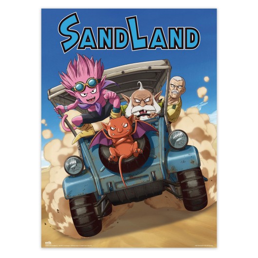 SET MINIPOSTER SAND LAND
