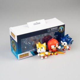 SET DE 3 ADORNOS DE NAVIDAD SONIC 2