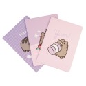 PACK 3 QUADERNI A5 PUSHEEN MOMENTS