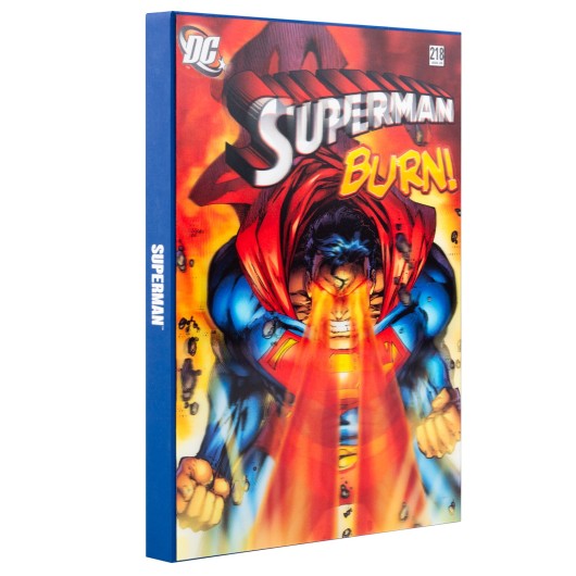 QUADERNO LENTICOLARE A5 DC COMICS SUPERMAN